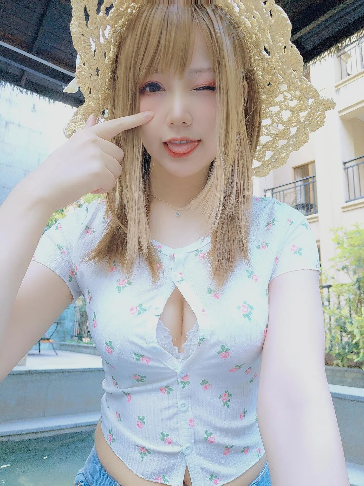 Nyako喵子 – NO.27 温泉蕾丝睡衣-自拍 [60P]插图2